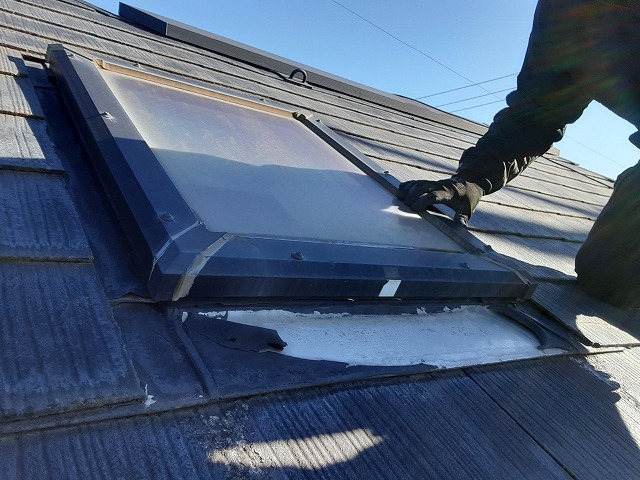 牛久市天窓工事